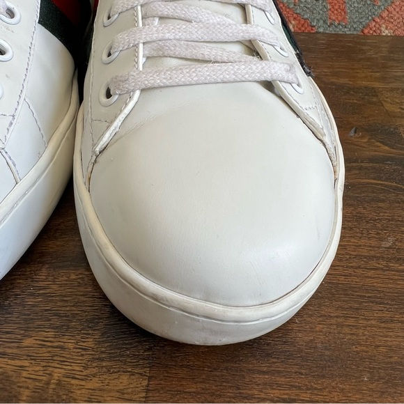 GUCCI Ace Kingsnake Embroidered Mens Sneakers 9 (US9.5) - Picture 7 of 16